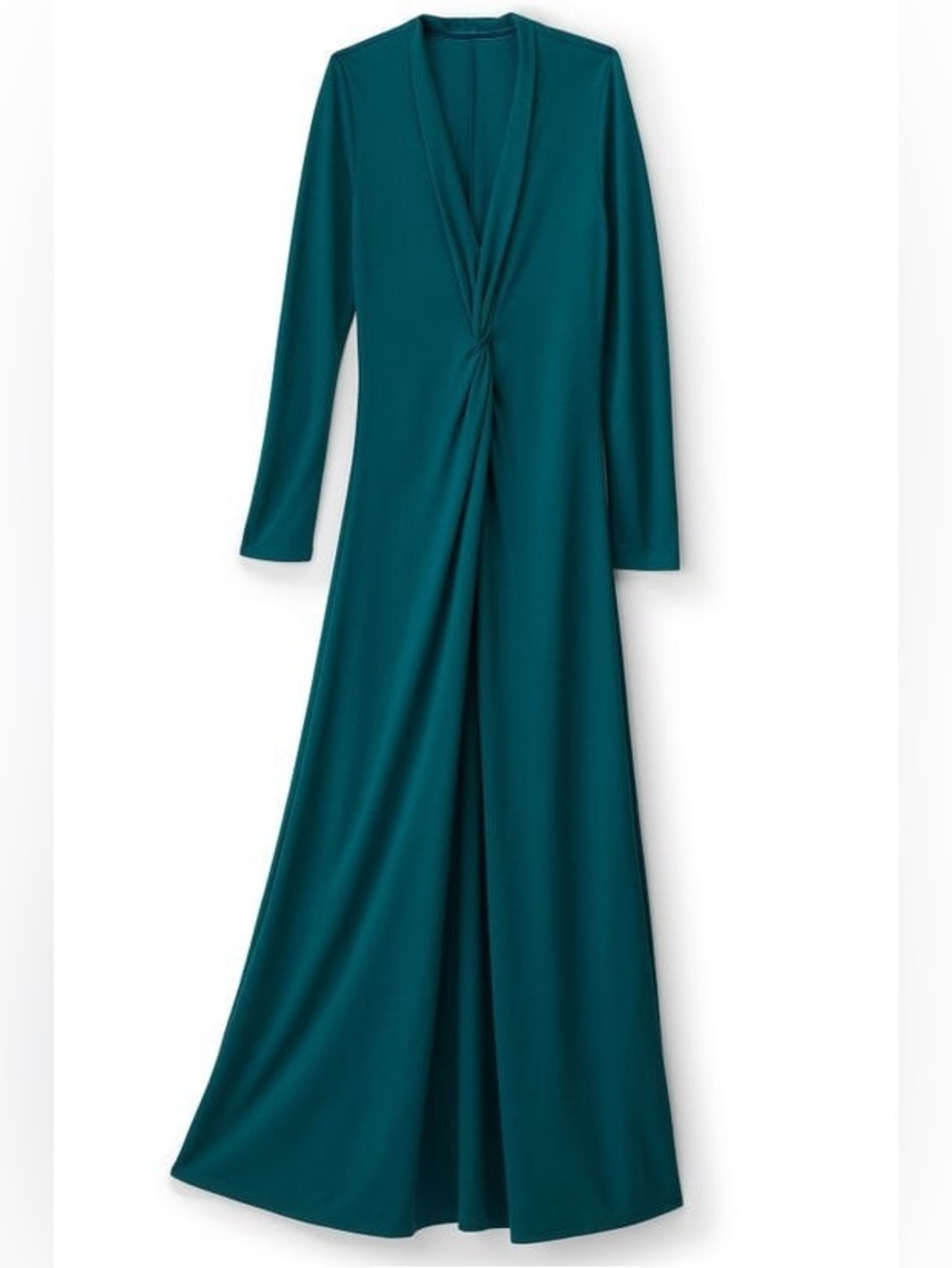 NWT Soft Surroundings Lagia Maxi Dress Atlantic Deep Size Petite Medium